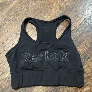 Reebok Charcoal Sports Bra